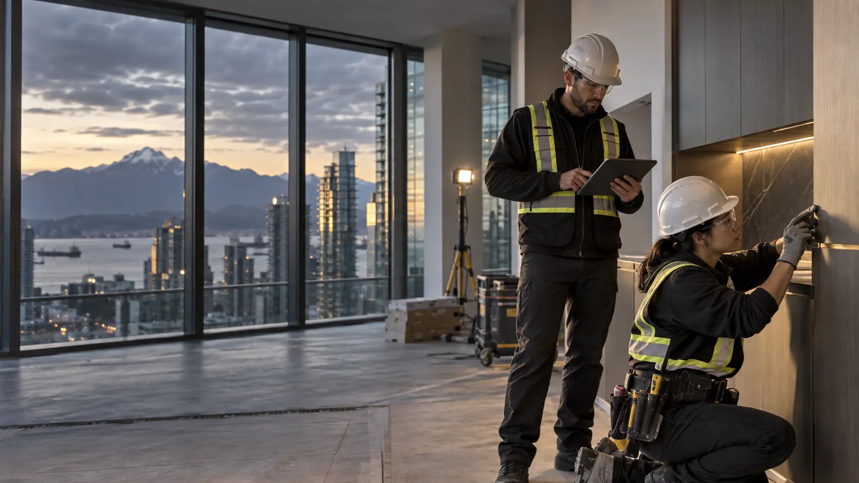 Commercial restoration and construction closeout in Vancouver