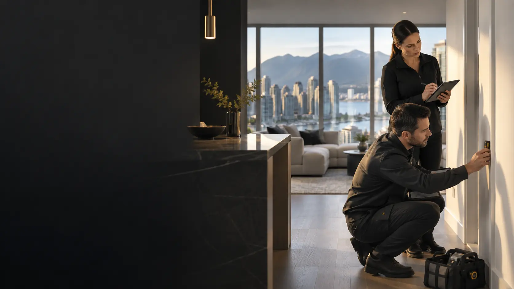 Suite turnover restoration in Vancouver