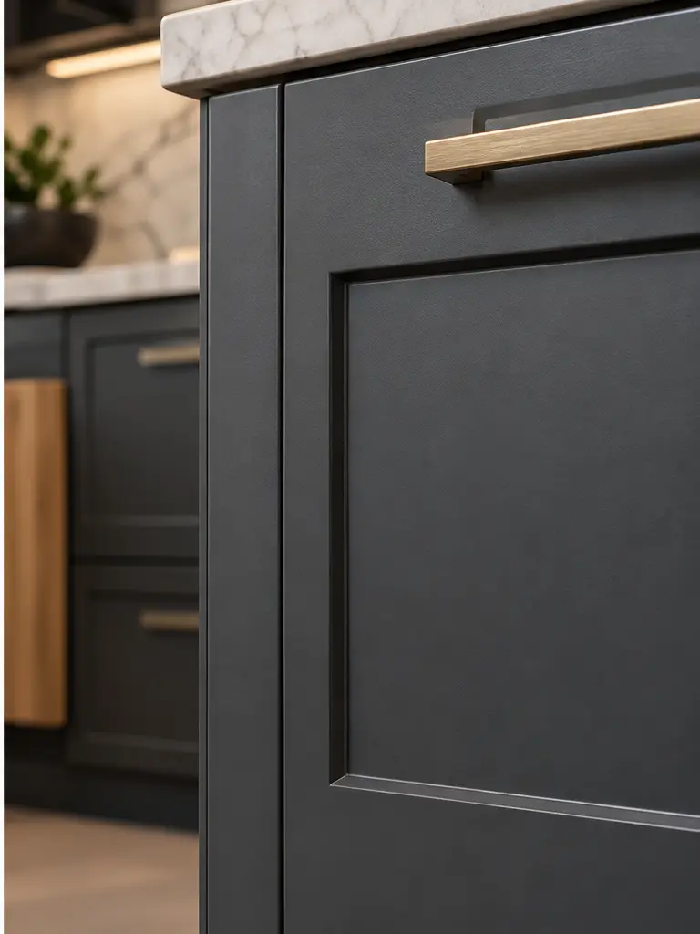 Illustrative cabinet after repair